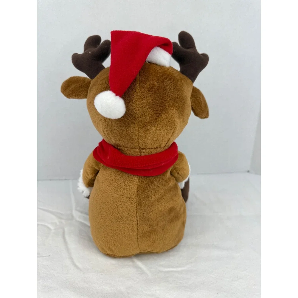 Vintage Gemmy‎ Animated Reindeer Plush Christmas Holiday Decor